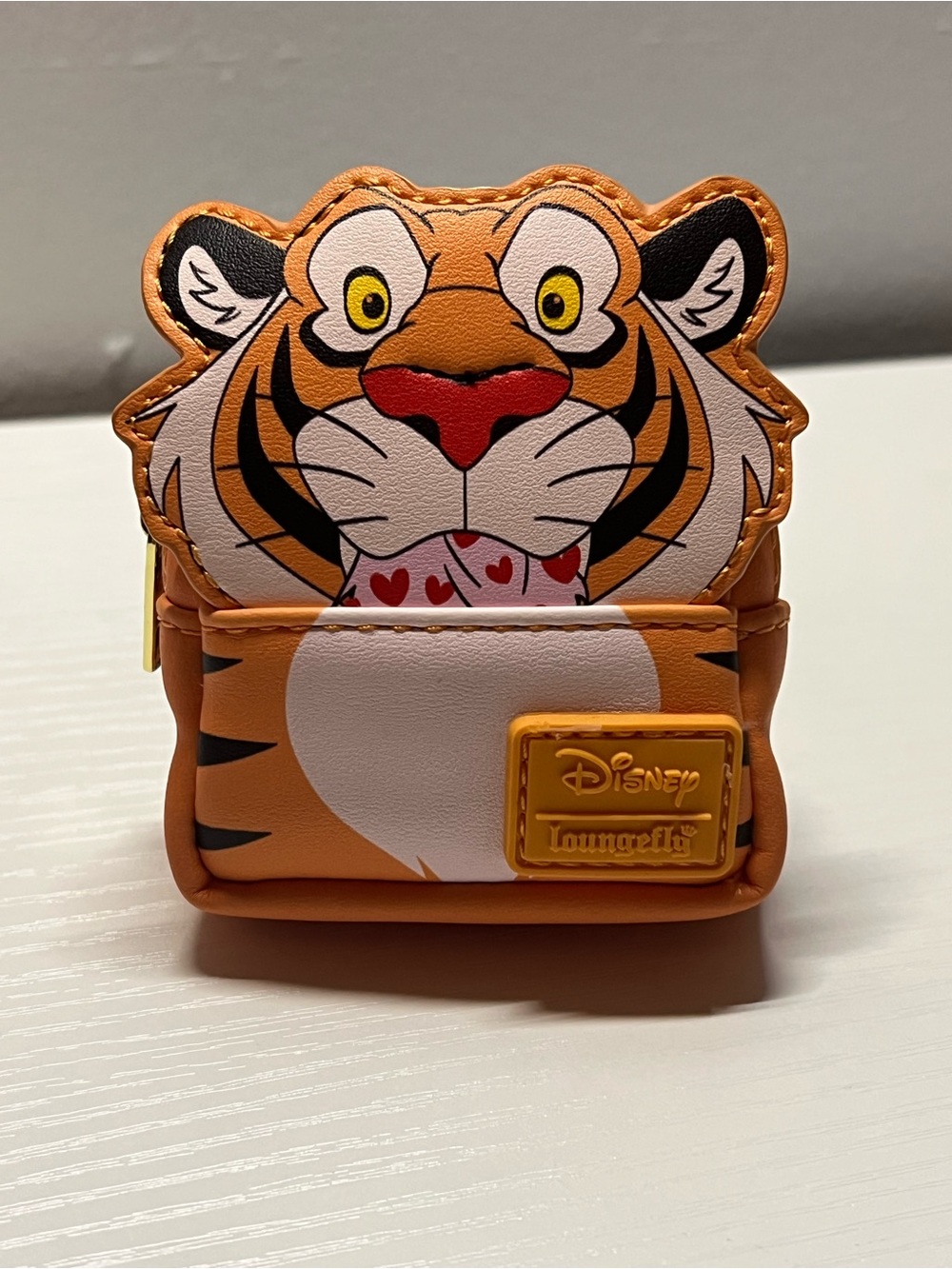 Loungefly Disney Tiger Coin Pouch - Orange, White, Black, Red, Yellow
